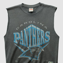 Carolina Panthers Nutmeg Mills 90s Pullover Sweatshirt - Charcoal Vintage - Fanatics