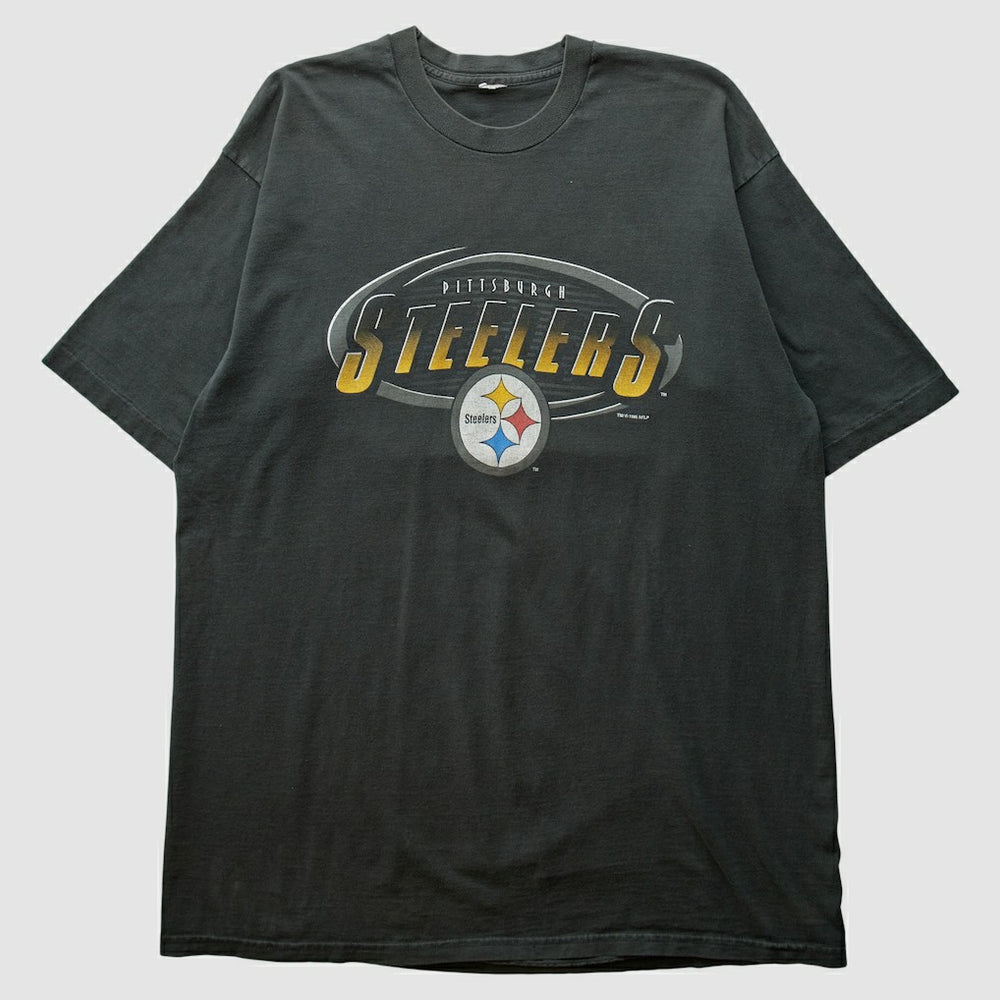 Pittsburgh Steelers 90s T-shirt - Black Vintage - Fanatics