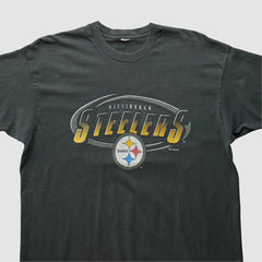 Pittsburgh Steelers 90s T-shirt - Black Vintage - Fanatics