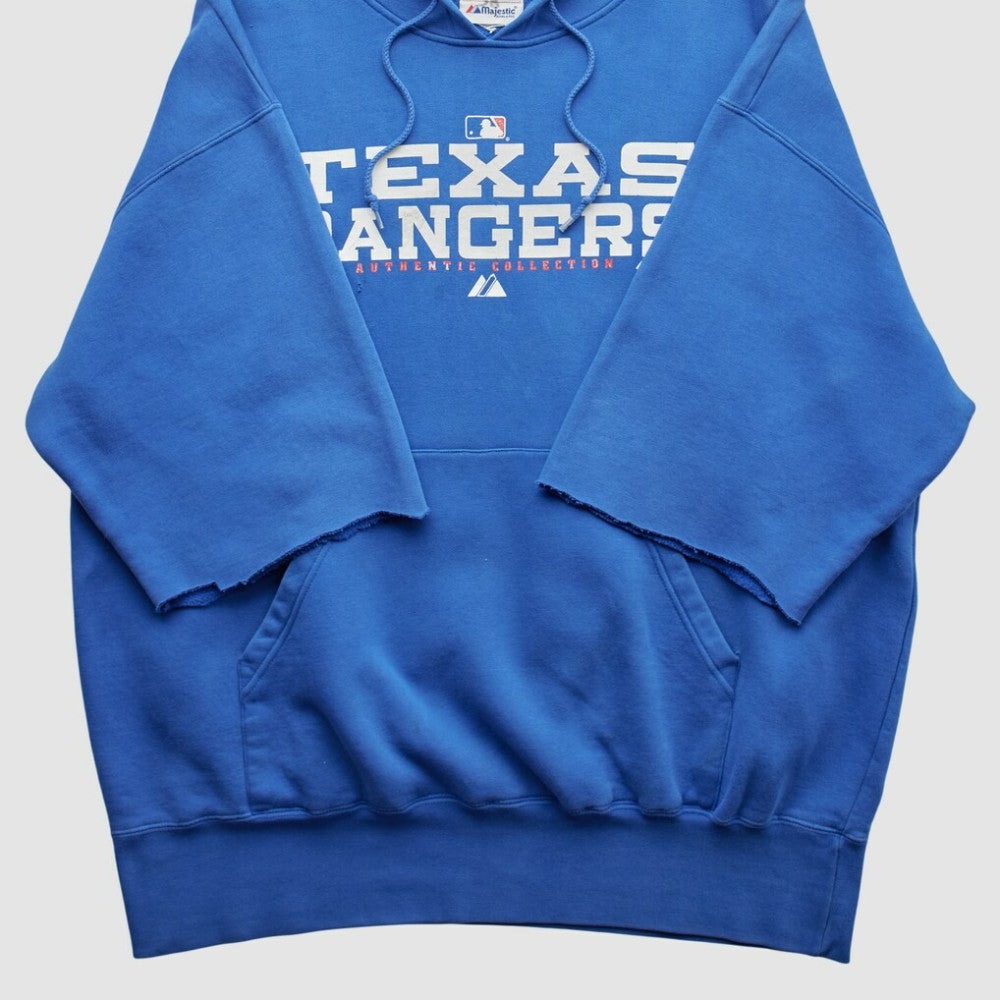 Texas Rangers Majestic 2000s Hooded Pullover Sweatshirt Near Me