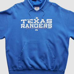 Texas Rangers Majestic 2000s Hooded Pullover Sweatshirt Near Me