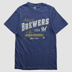Milwaukee Brewers Majestic 2010s T-shirt Sale