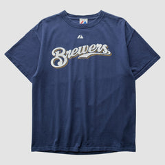 Milwaukee Brewers Majestic 2008 T-shirt Online