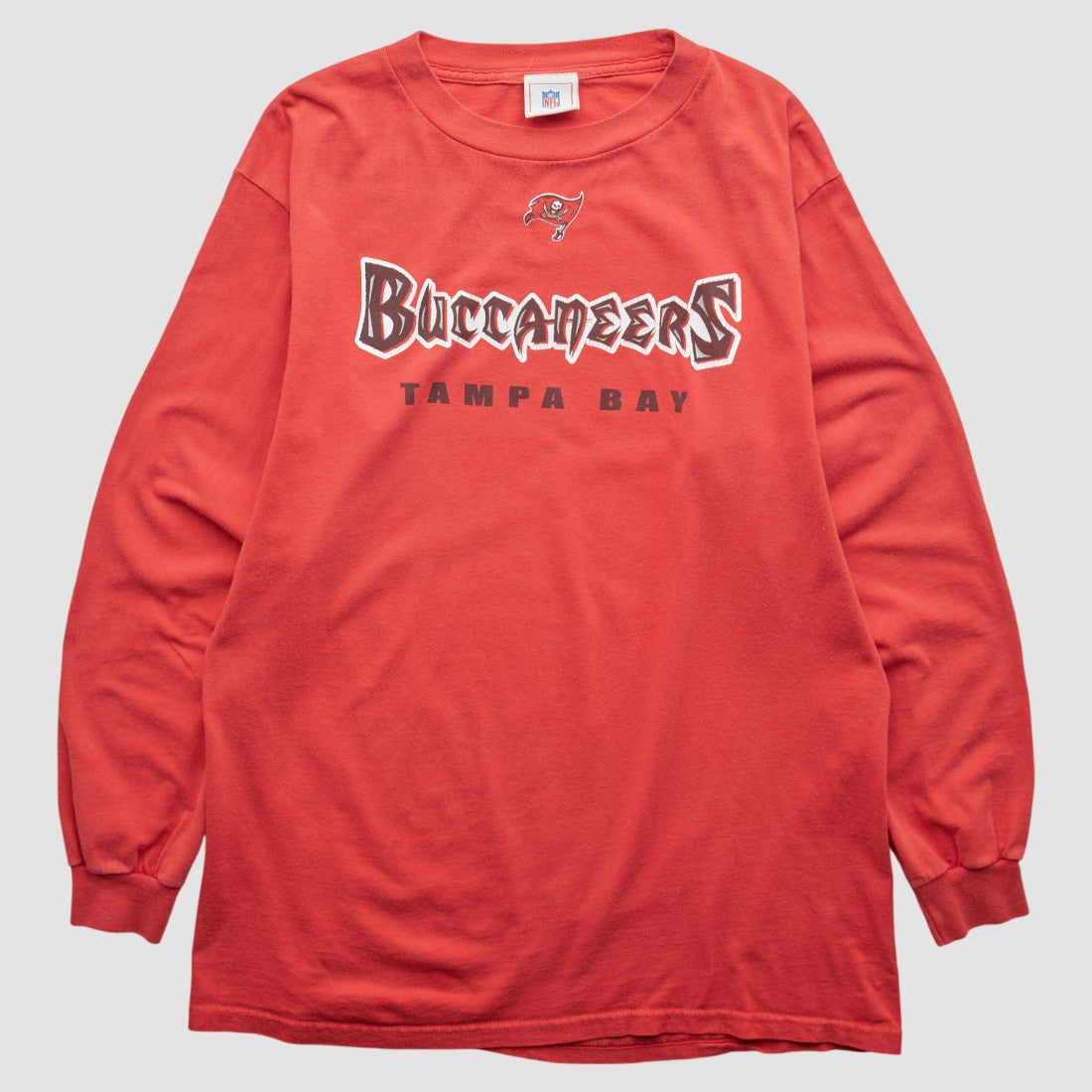 Tampa Bay Buccaneers NFL 2000s Long Sleeve T-shirt - Red Vintage - Fanatics