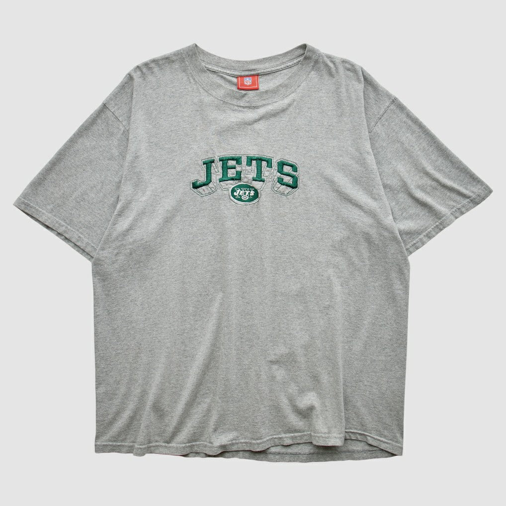 New York Jets NFL 2000s T-shirt - Heather Gray Vintage - Fanatics