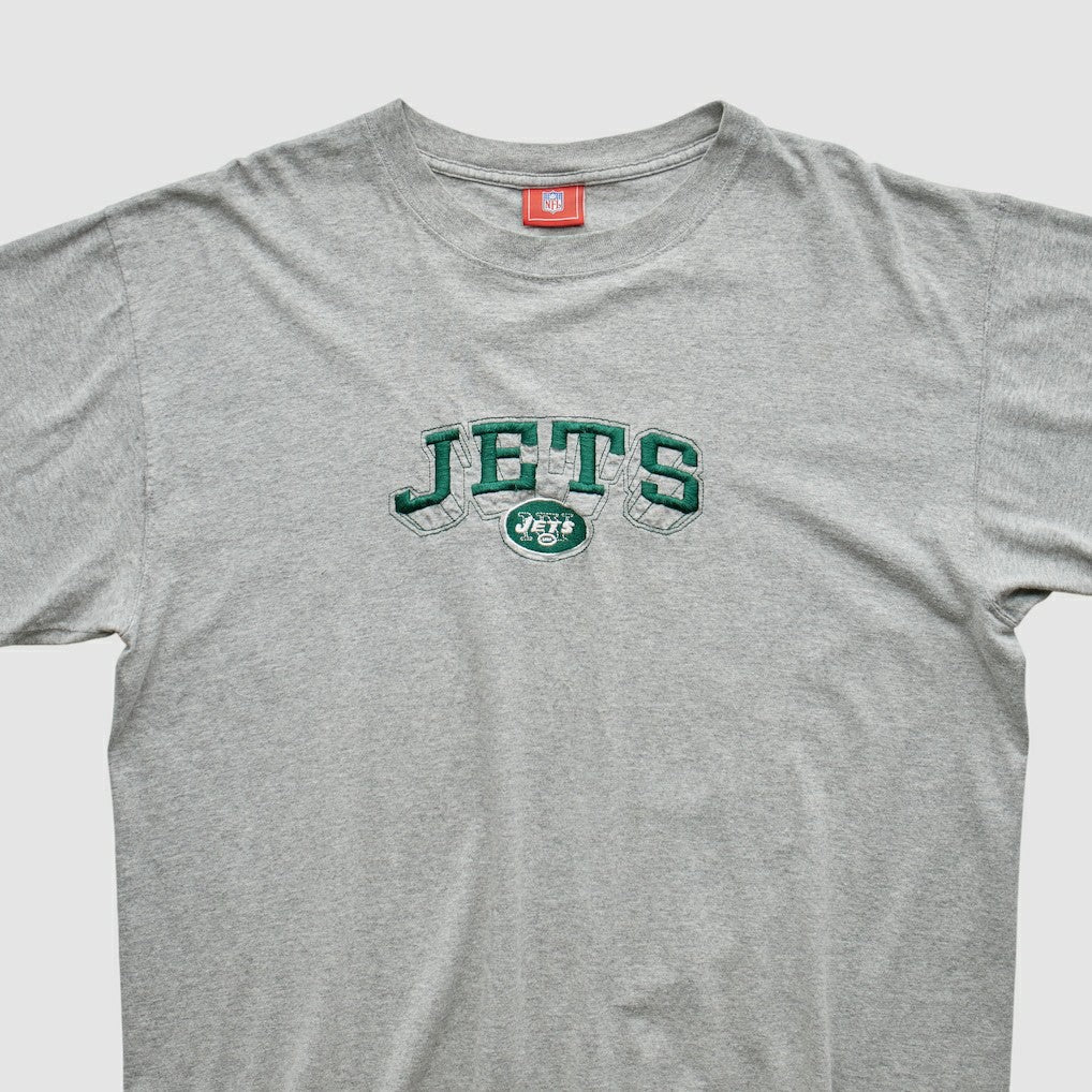 New York Jets NFL 2000s T-shirt - Heather Gray Vintage - Fanatics