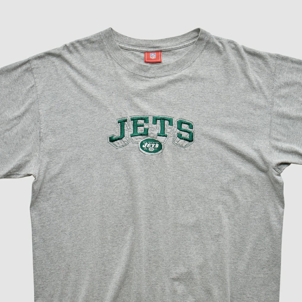 New York Jets NFL 2000s T-shirt - Heather Gray Vintage - Fanatics
