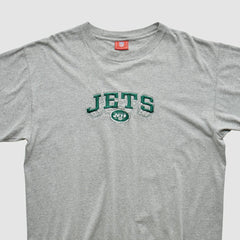 New York Jets NFL 2000s T-shirt - Heather Gray Vintage - Fanatics