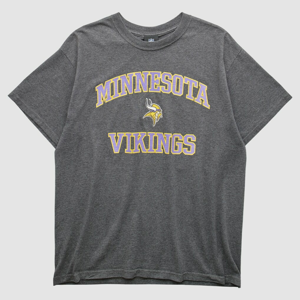 Minnesota Vikings NFL 2010s T-shirt - Dark Heather Gray Vintage - Fanatics