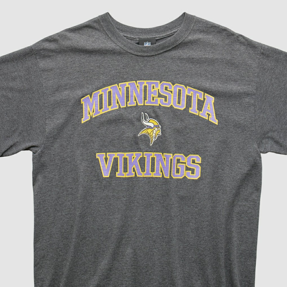 Minnesota Vikings NFL 2010s T-shirt - Dark Heather Gray Vintage - Fanatics