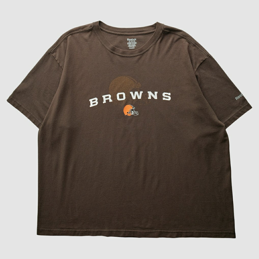 Cleveland Browns Reebok 2000s T-shirt - Brown Vintage - Fanatics