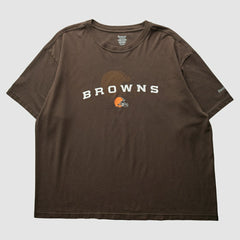 Cleveland Browns Reebok 2000s T-shirt - Brown Vintage - Fanatics