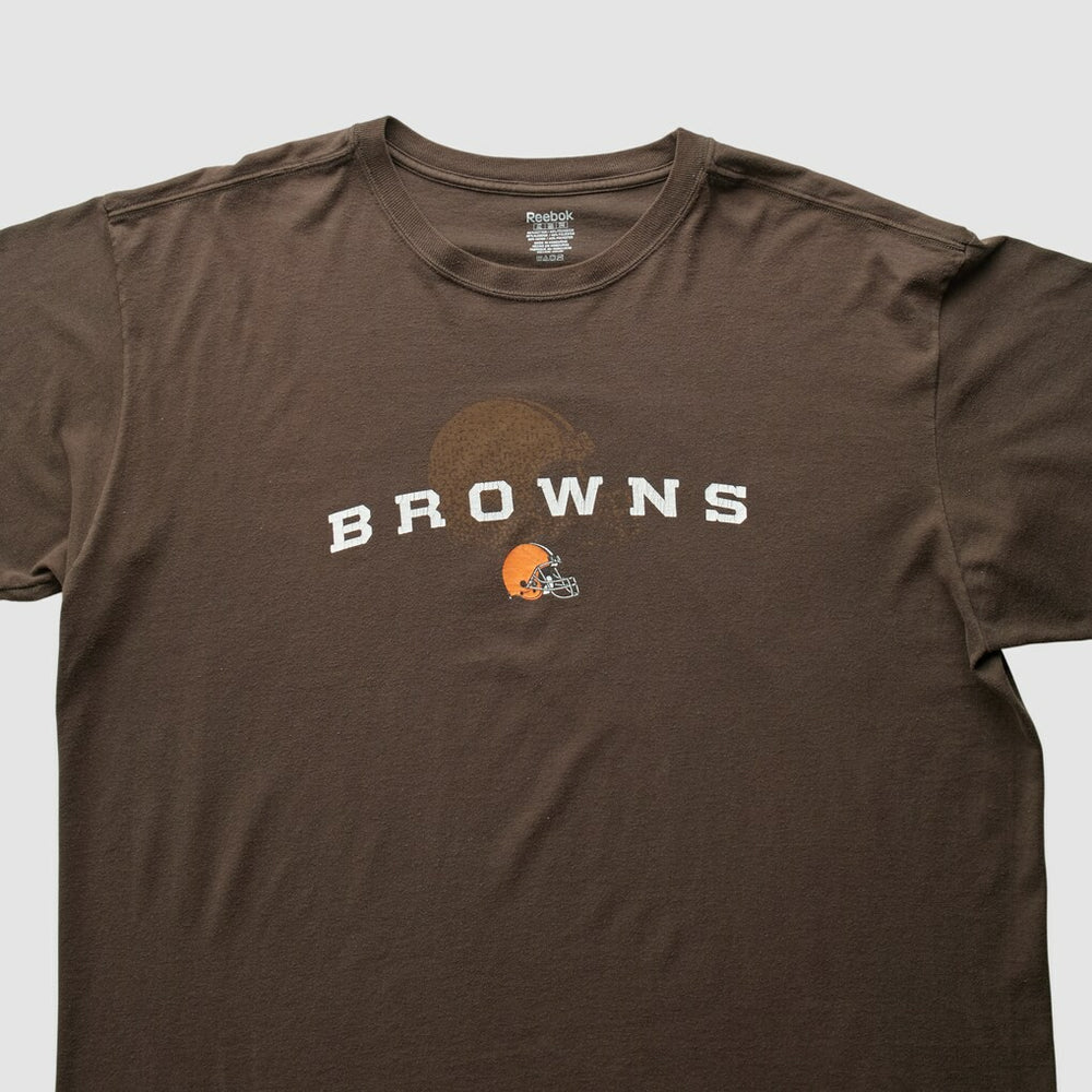 Cleveland Browns Reebok 2000s T-shirt - Brown Vintage - Fanatics