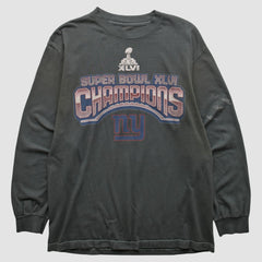 New York Giants 2012 Long Sleeve T-shirt - Black Vintage - Fanatics