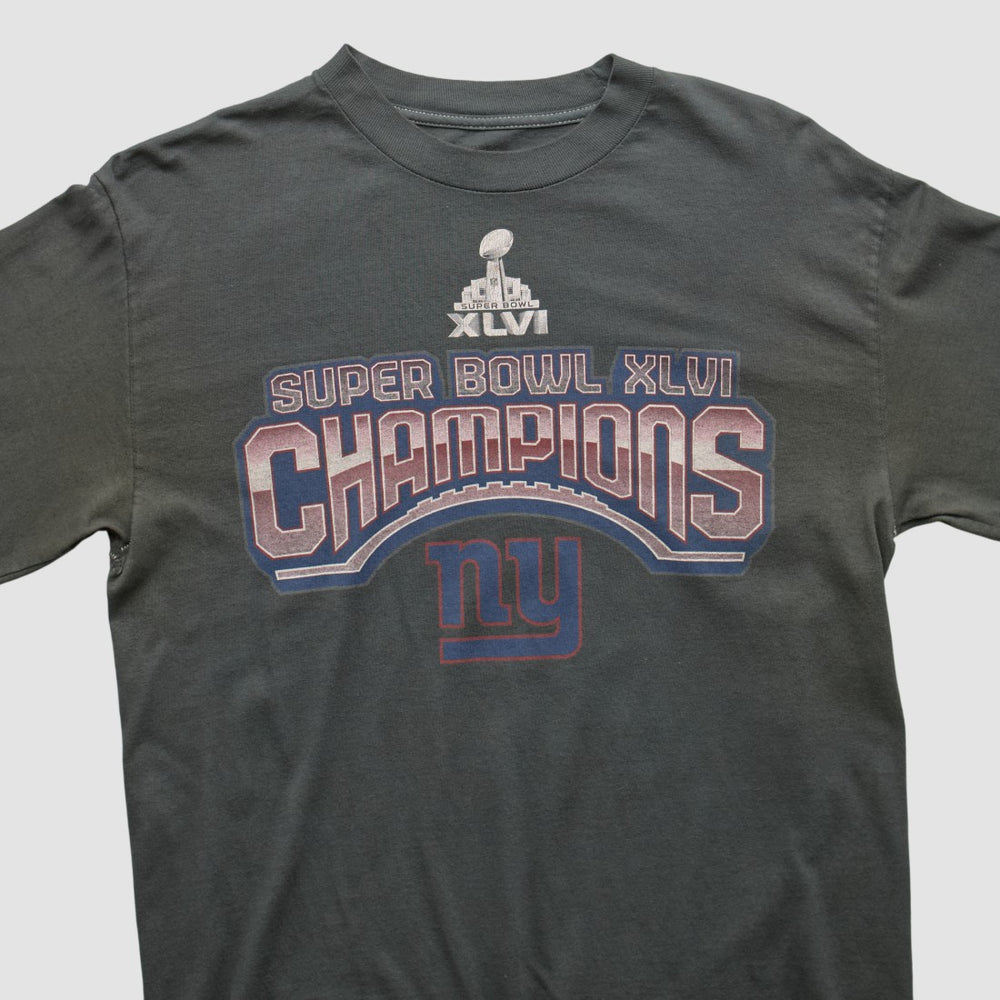 New York Giants 2012 Long Sleeve T-shirt - Black Vintage - Fanatics