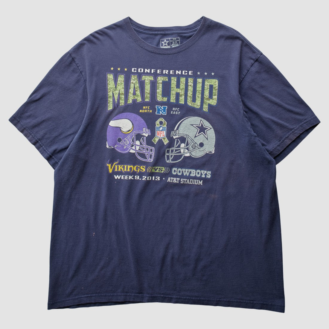 Dallas Cowboys Team Edition Apparel 2013 T-shirt - Navy Vintage - Fanatics