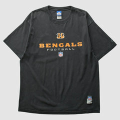 Cincinnati Bengals Reebok 2000s T-shirt - Black Vintage - Fanatics