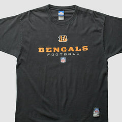 Cincinnati Bengals Reebok 2000s T-shirt - Black Vintage - Fanatics
