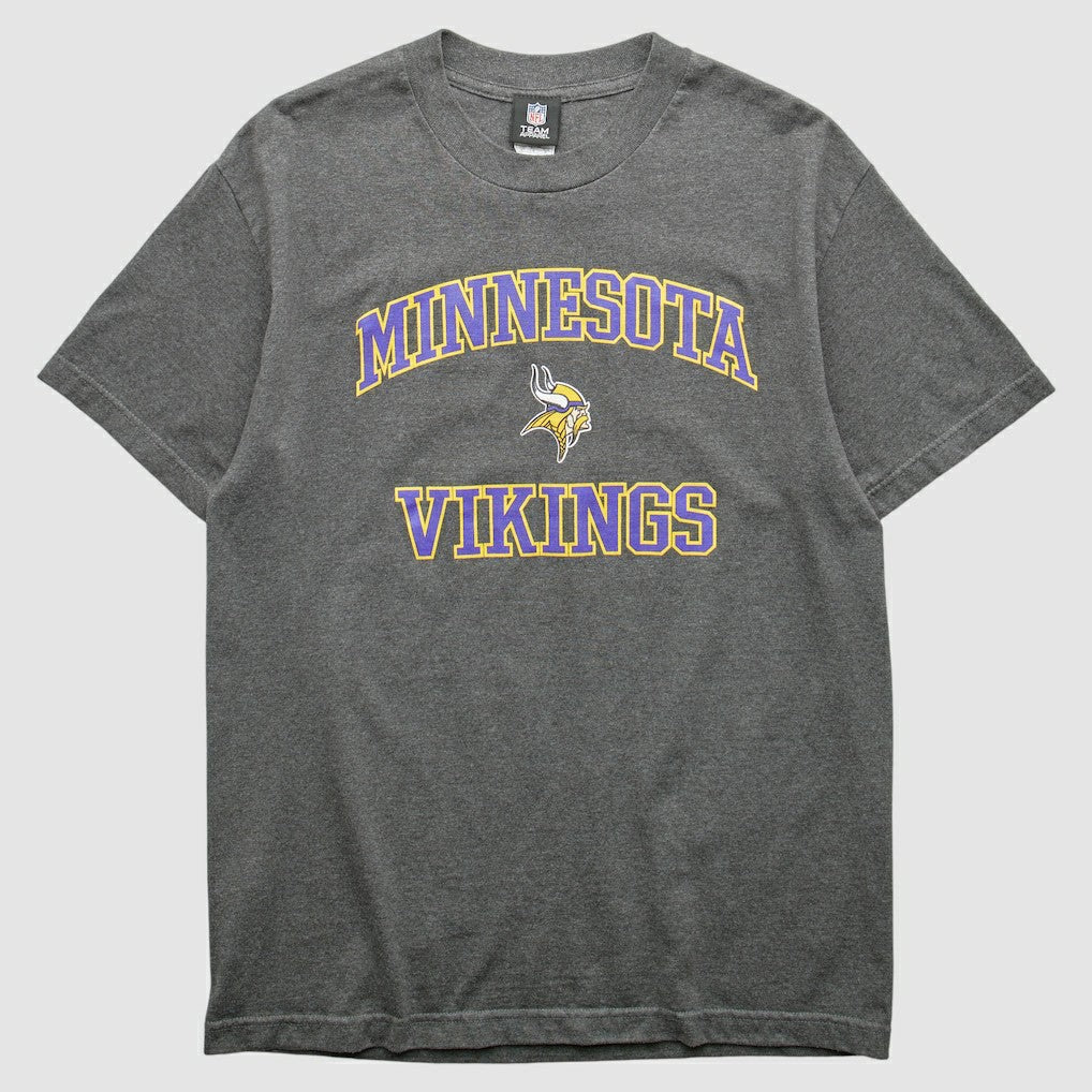 Minnesota Vikings Team Edition Apparel 2010s T-shirt - Dark Heather Gray Vintage - Fanatics