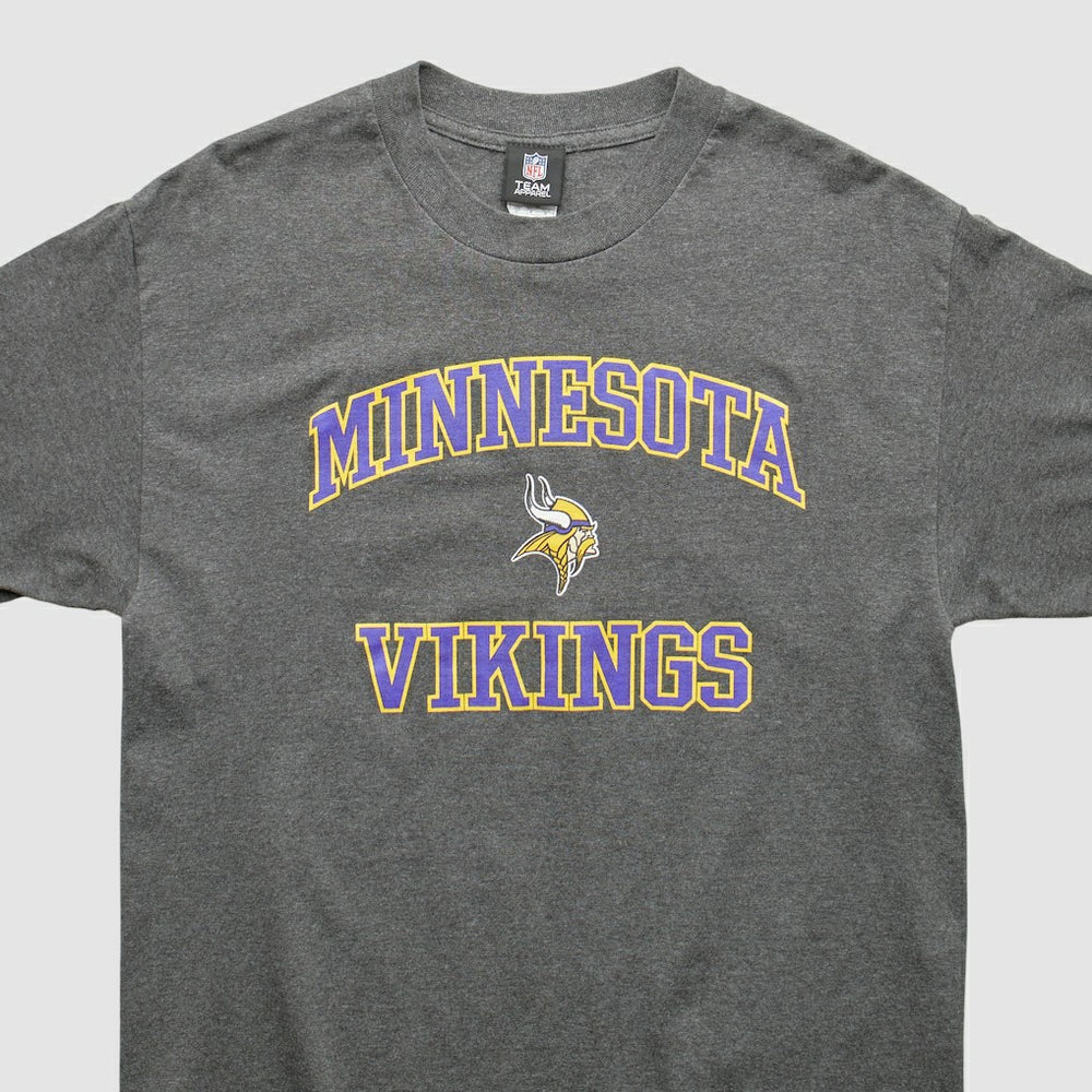 Minnesota Vikings Team Edition Apparel 2010s T-shirt - Dark Heather Gray Vintage - Fanatics