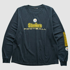 Pittsburgh Steelers NFL 2010s Long Sleeve T-shirt - Navy Vintage - Fanatics