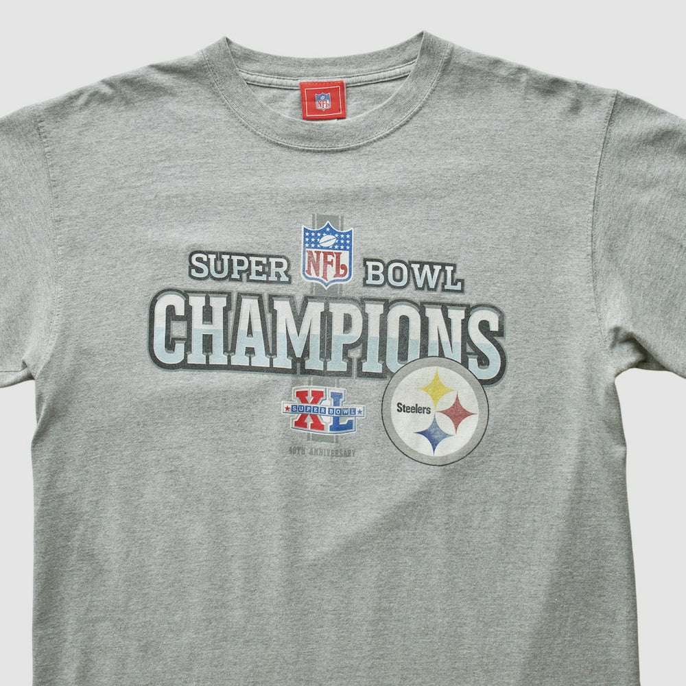 Pittsburgh Steelers NFL 2006 T-shirt - Heather Gray Vintage - Fanatics