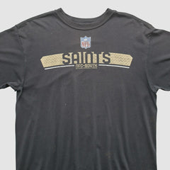 New Orleans Saints Reebok 2000s T-shirt - Black Vintage - Fanatics