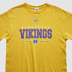 Minnesota Vikings NFL 2010s T-shirt - Yellow Vintage - Fanatics