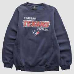 Houston Texans NFL 2010s Pullover Sweatshirt - Navy Vintage - Fanatics