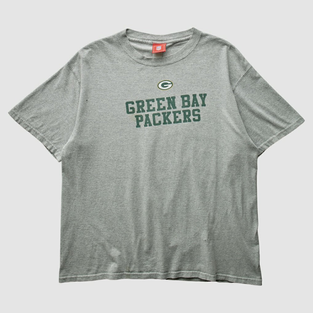 Green Bay Packers NFL 2000s T-shirt - Heather Gray Vintage - Fanatics