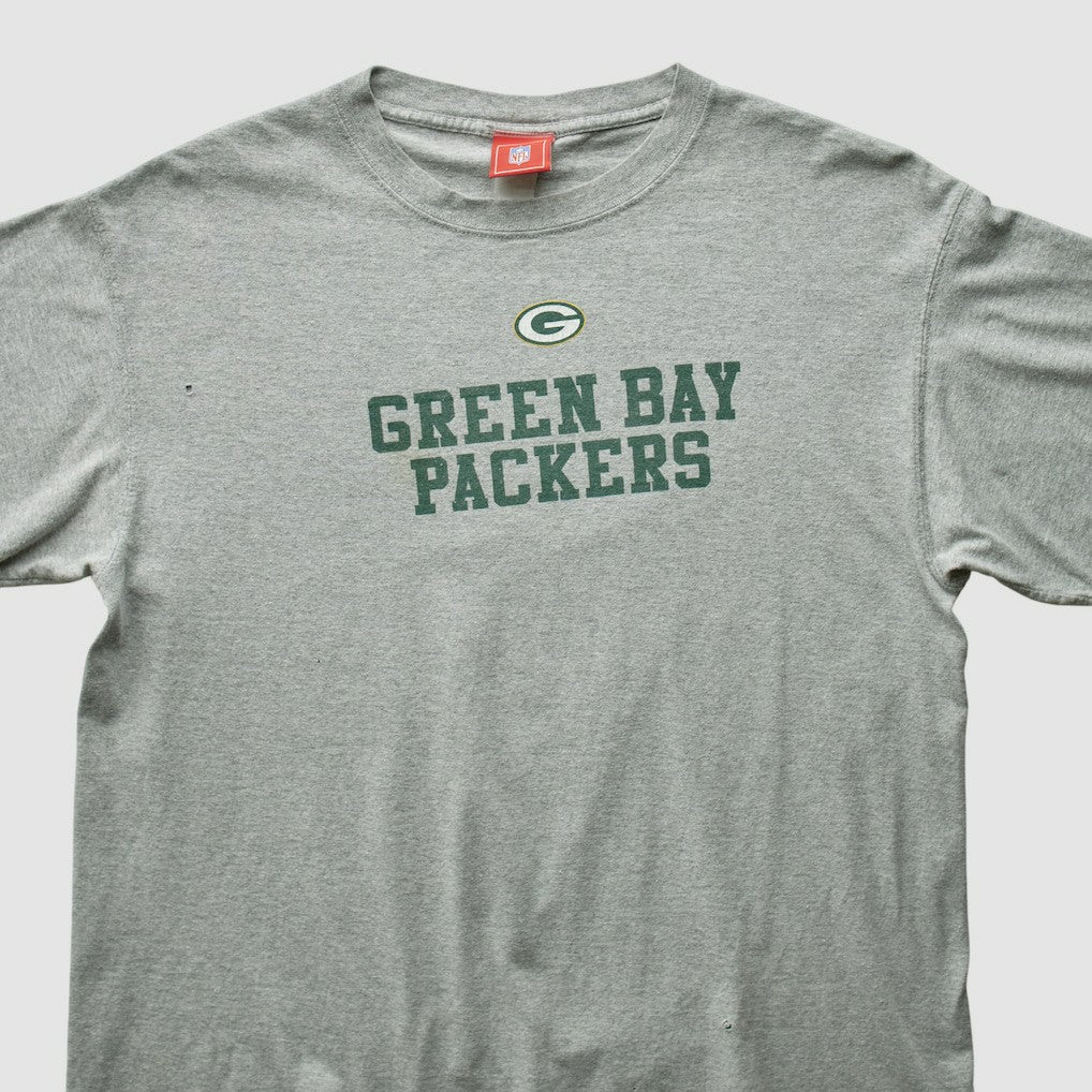 Green Bay Packers NFL 2000s T-shirt - Heather Gray Vintage - Fanatics