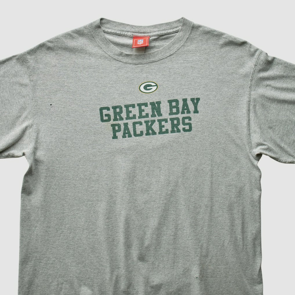 Green Bay Packers NFL 2000s T-shirt - Heather Gray Vintage - Fanatics
