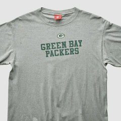 Green Bay Packers NFL 2000s T-shirt - Heather Gray Vintage - Fanatics