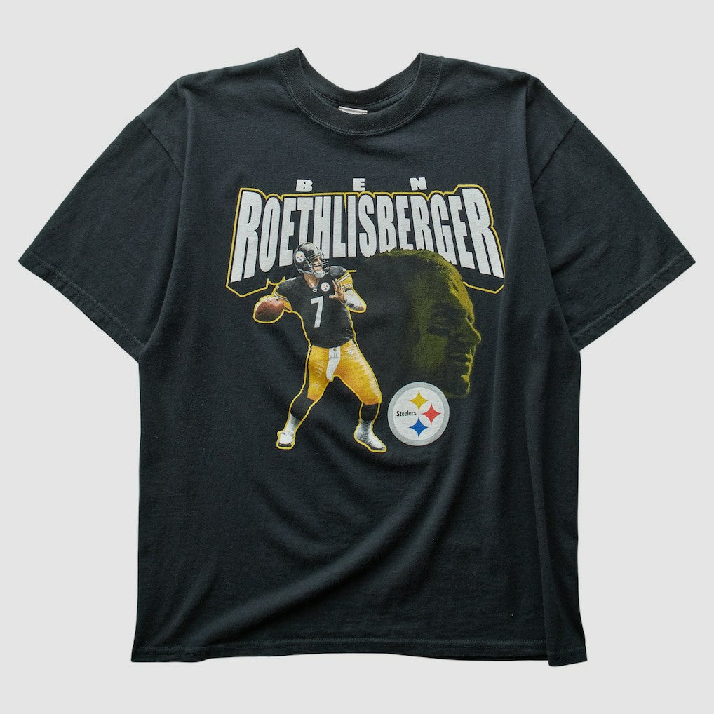 Pittsburgh Steelers NFL 2000s T-shirt - Black Vintage - Fanatics