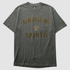 New Orleans Saints NFL 2010s T-shirt - Dark Heather Gray Vintage - Fanatics