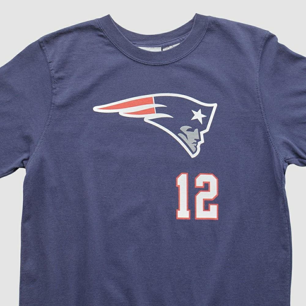 New England Patriots Reebok 2000s T-shirt - Navy Vintage - Fanatics