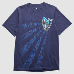 Adidas Dallas Mavericks 2010s T-shirt Navy Vintage