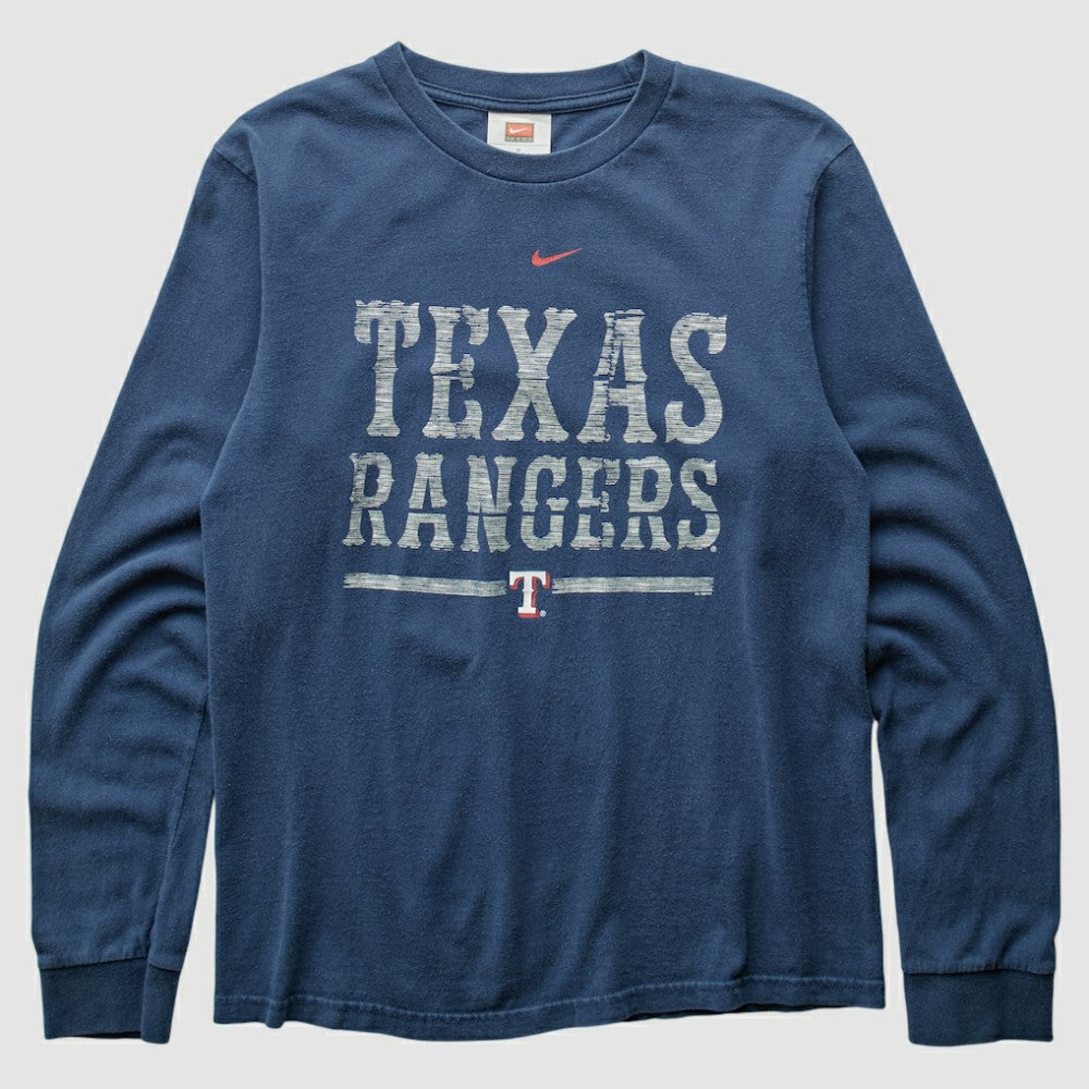 Texas Rangers Nike 2000s Long Sleeve T-shirt for sale