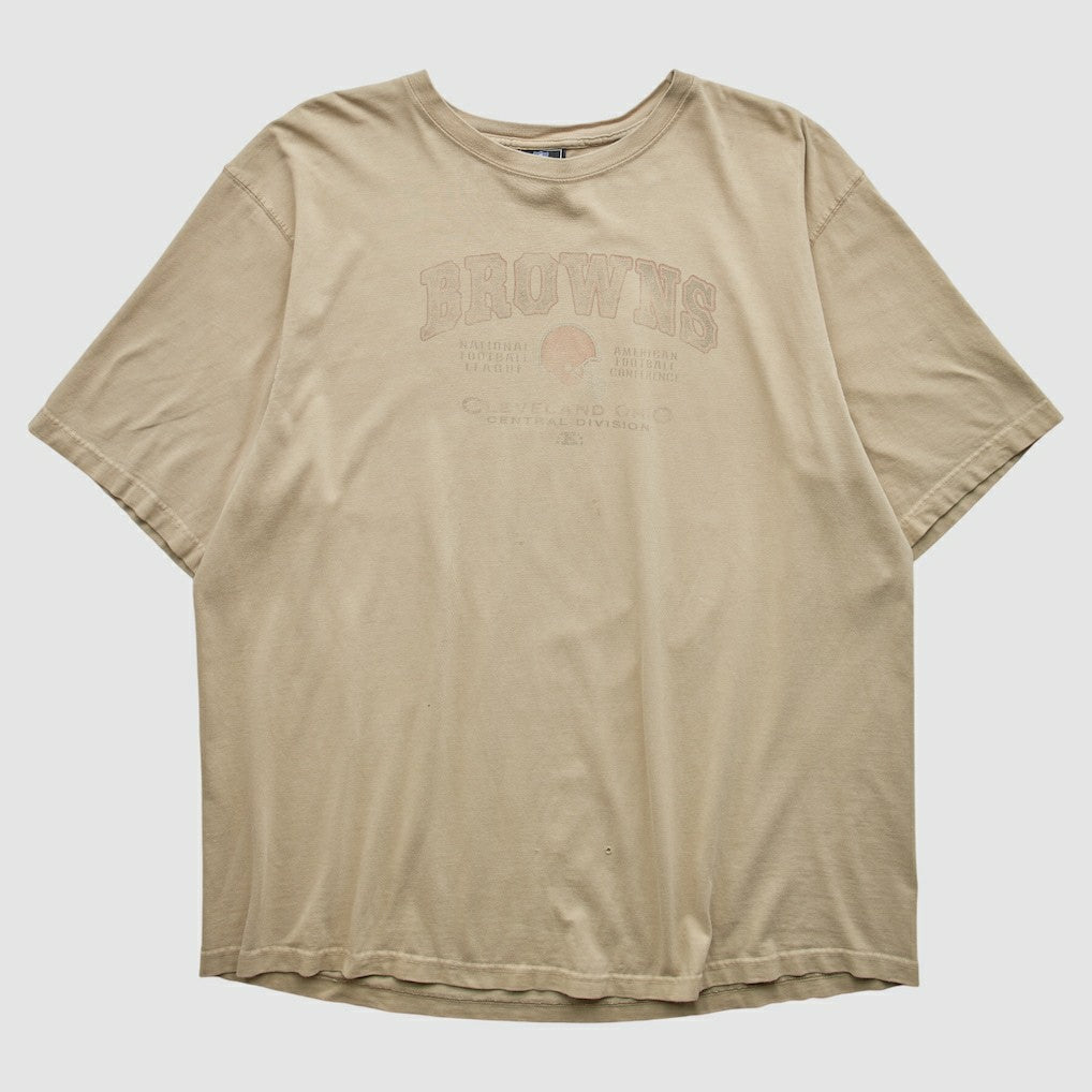 Cleveland Browns NFL 2000s T-shirt - Tan Vintage - Fanatics