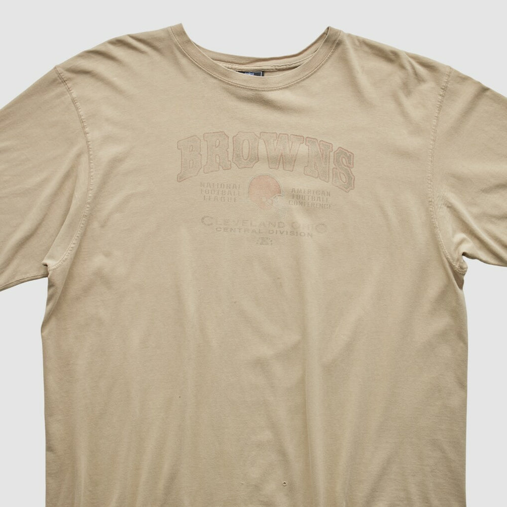 Cleveland Browns NFL 2000s T-shirt - Tan Vintage - Fanatics