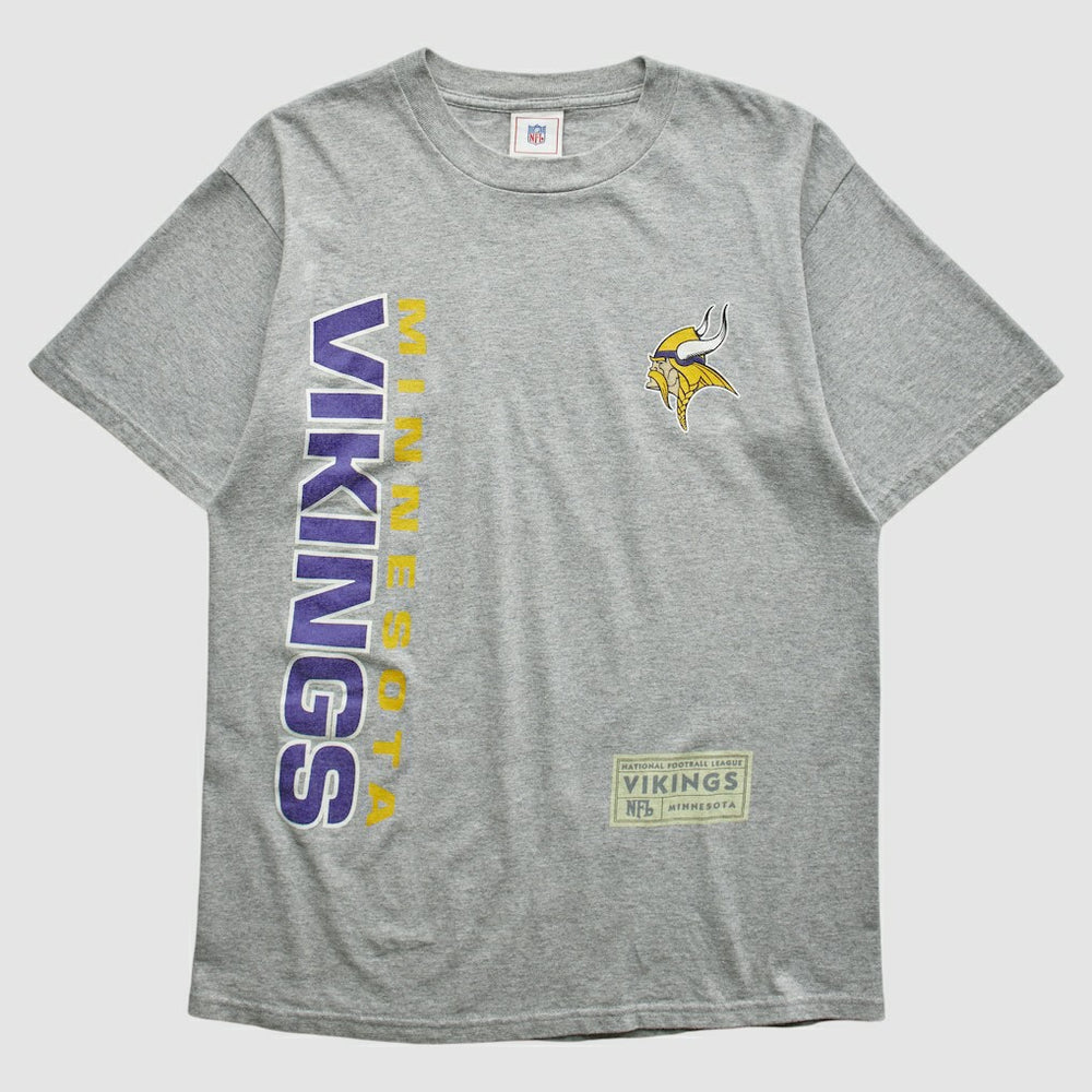 Minnesota Vikings NFL 2000s T-shirt - Heather Gray Vintage - Fanatics