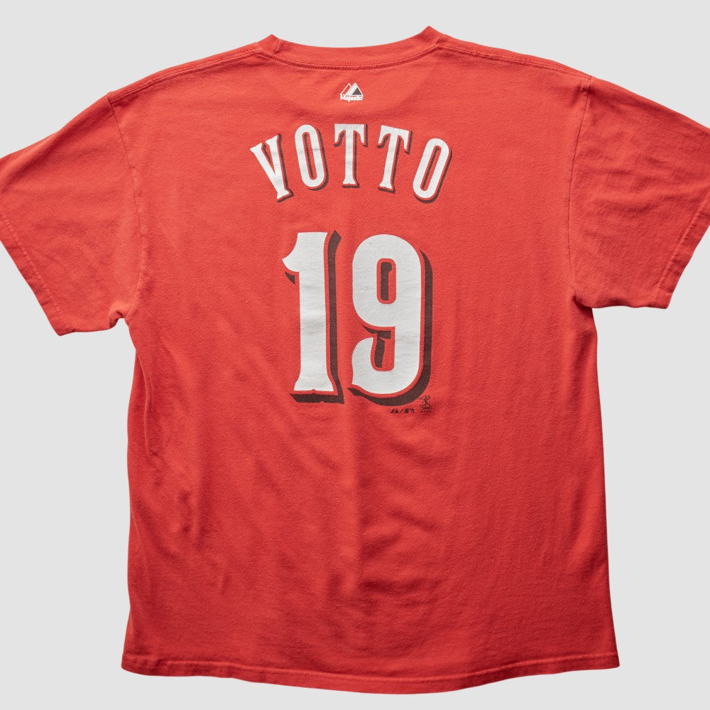 Cincinnati Reds Majestic 2000s T-shirt Sale