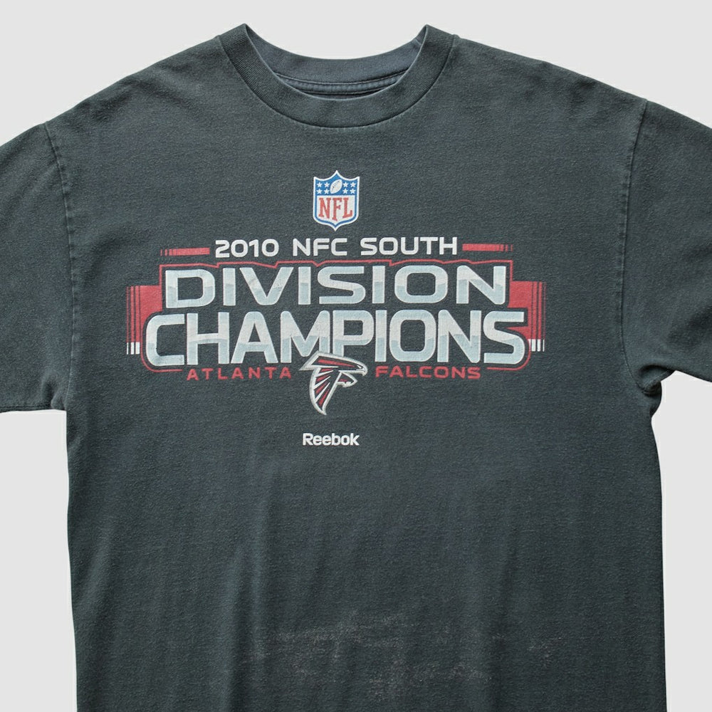 Atlanta Falcons Reebok 2010 T-shirt - Charcoal Vintage - Fanatics