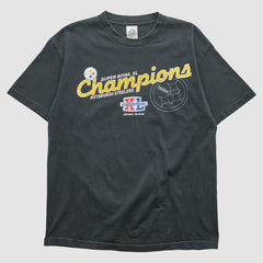 Pittsburgh Steelers All Style Apparel & Activewear 2006 T-shirt - Black Vintage - Fanatics