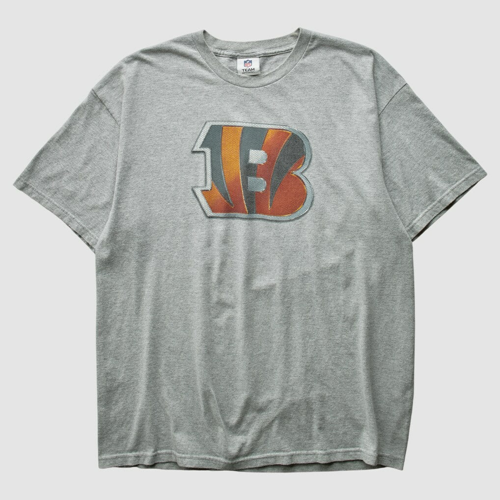 Cincinnati Bengals NFL 2010s T-shirt - Heather Gray Vintage - Fanatics