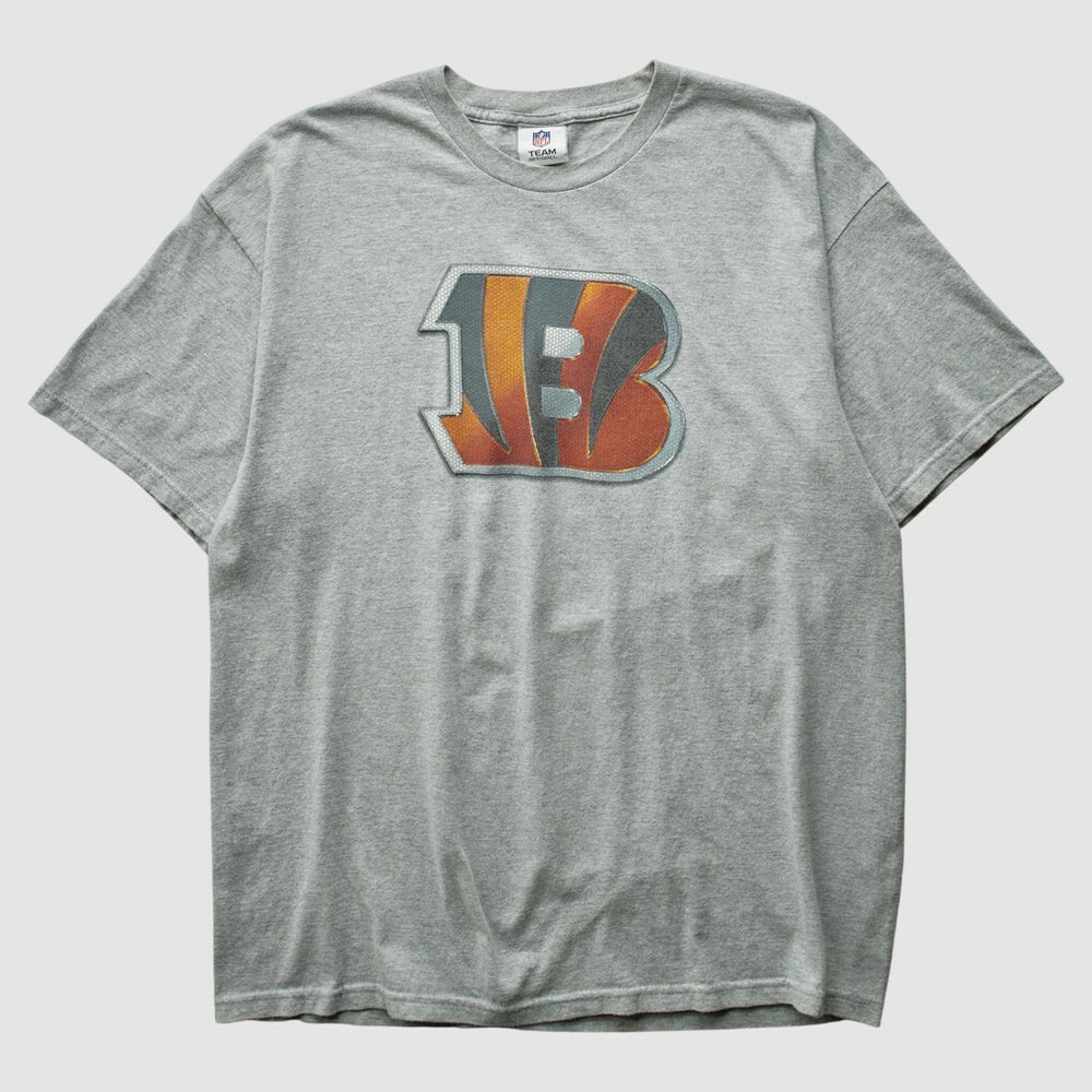 Cincinnati Bengals NFL 2010s T-shirt - Heather Gray Vintage - Fanatics