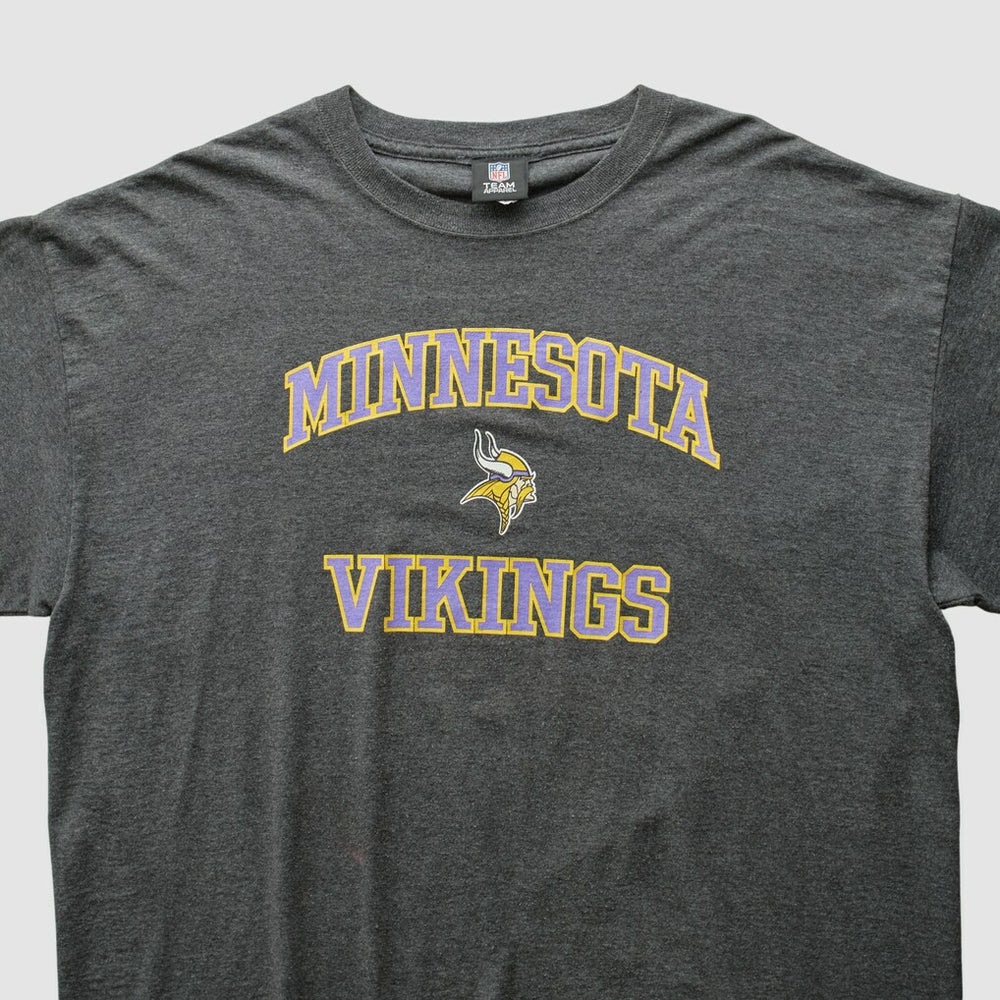 Minnesota Vikings NFL 2010s T-shirt - Dark Heather Gray Vintage - Fanatics