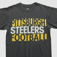 Pittsburgh Steelers Reebok 2000s T-shirt - Black Vintage - Fanatics