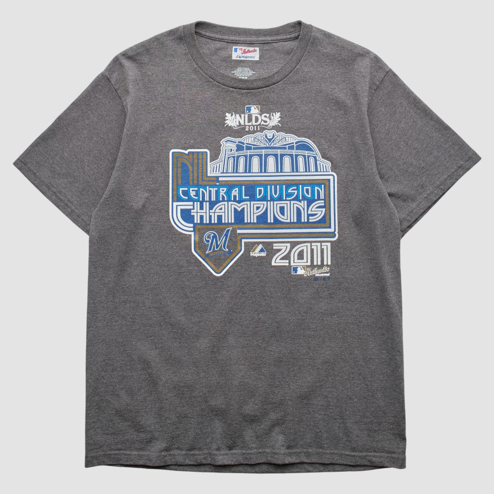 Milwaukee Brewers Majestic 2011 T-shirt Near Me