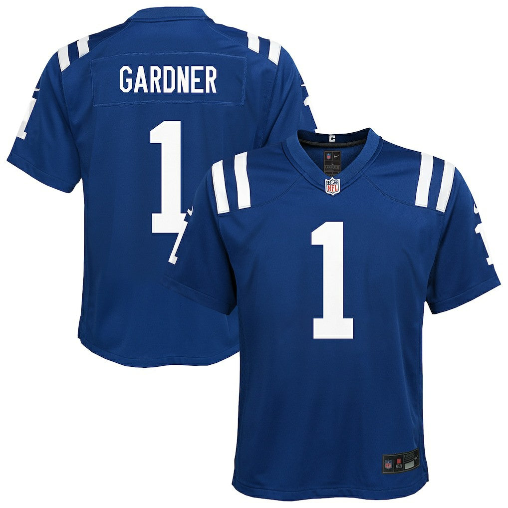 Ahmad Sauce Gardner Indianapolis Colts Youth Home Game Jersey - Blue - Nike